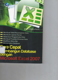 Image of Cara cepat membangun database dengan microsoft Excel 2007