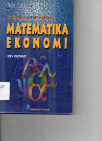 Image of Cara Mudah Memahami Matematika Ekonomi