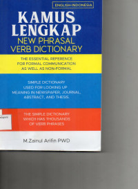 Image of Kamus Lengkap New Phrasal Verb Dictionary