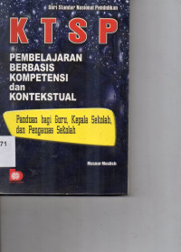 Image of KTSP Pembelajaran Berbasis Kompetensi dan Kontekstual
