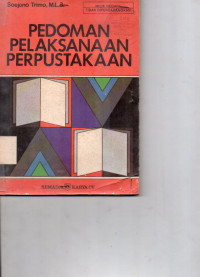 Image of Pedoman Pelaksanaan Perpustakaan