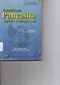 Image of Pendidikan Pancasila Yuridis Kenegaraan