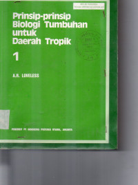 Image of PRINSIP PRINSIP BIOLOGI TUMBUHAN UNTUK DAERAH TROPIK