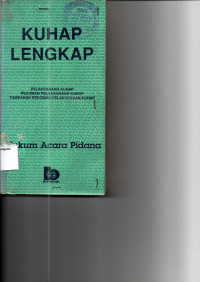 Image of R KUHAP LENGKAP