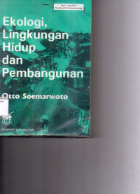 Image of REF EKOLOGI LINGKUNGAN HIDUP DAN PEMBANGUNAN
