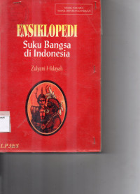 Image of REF EKSIKLOPEDI SUKU BANGSA DI INDONESIA