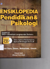 Image of REF ENSIKLOPEDIA PENDIDIKAN & PSIKOLOGI