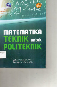 Image of REF MATEMATIKA TEKNIK UNTUK POLITEKTINIK