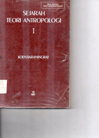 Image of Sejarah Teori Antropologi I